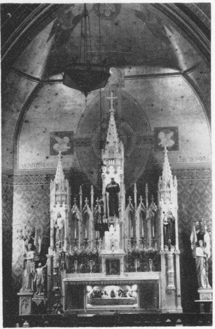 Šv. Pranciškaus parapijos Lawrence, Mass., didysis altorius.