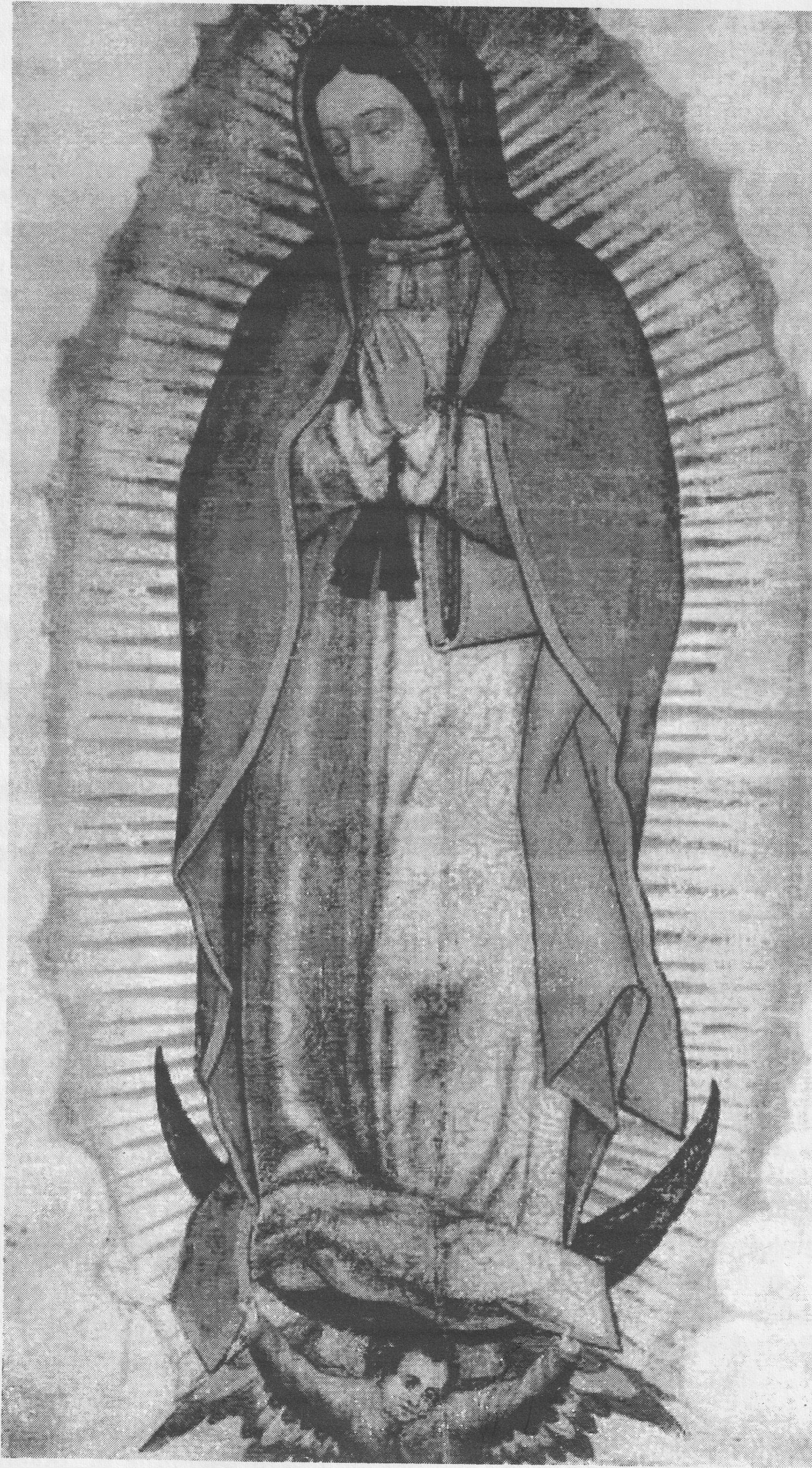 GVADALUPĖS DIEVO MOTINOS PAVEIKSLAS