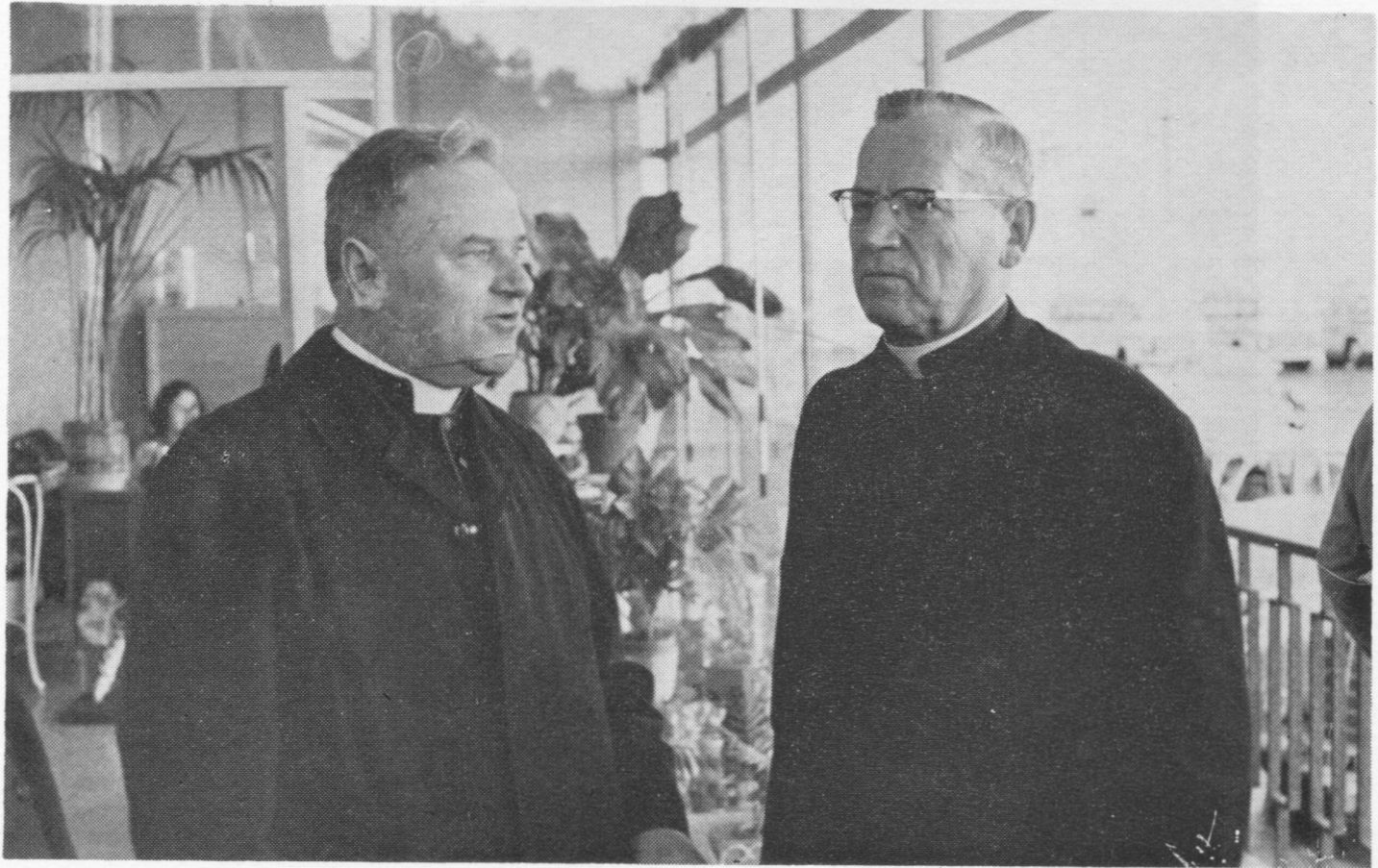 Vysk. Vincentas Padolskis ir prel. Pr. Juras Ciampino