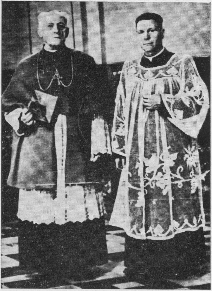 Vysk. T. Matulionis su kun. J. Joniu